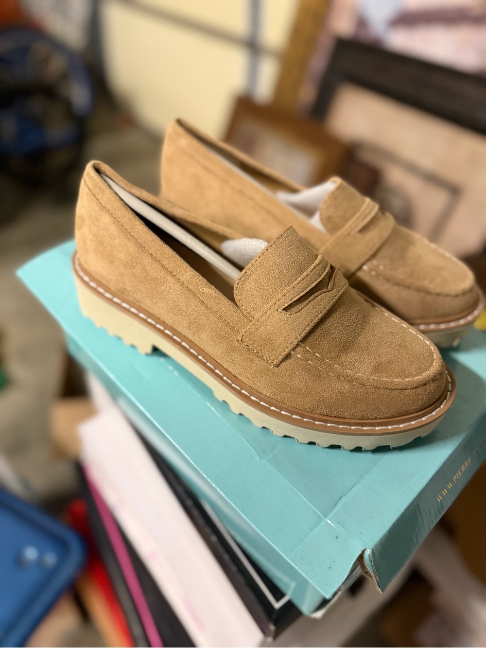 Pierre dumas loafers size 6